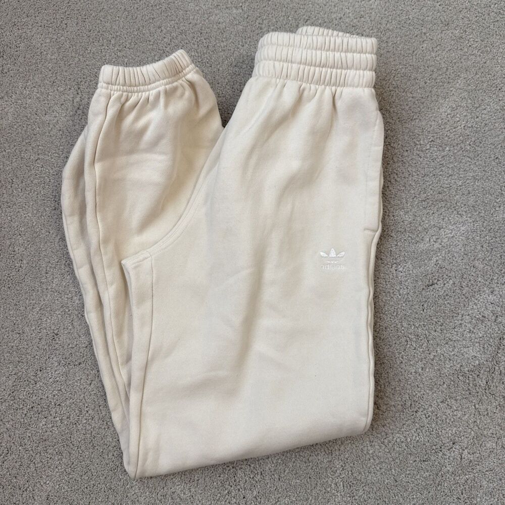 Adidas Ivory Jogger Sweatpants Small